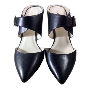 Kenneth Cole Pagan Pointed Toe Leather Heels EUC size 9